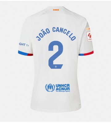 Barcelona Joao Cancelo #2 Segunda Equipación 2023-24 Manga Corta